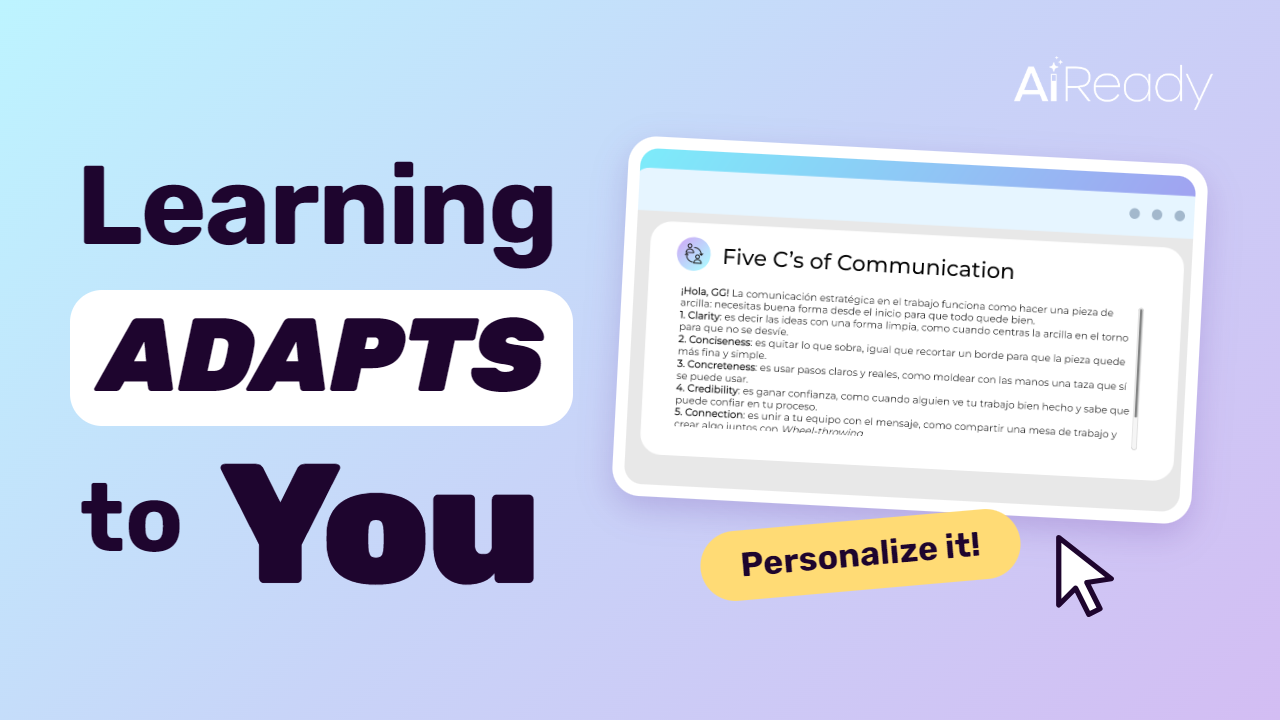 Personalized Learning