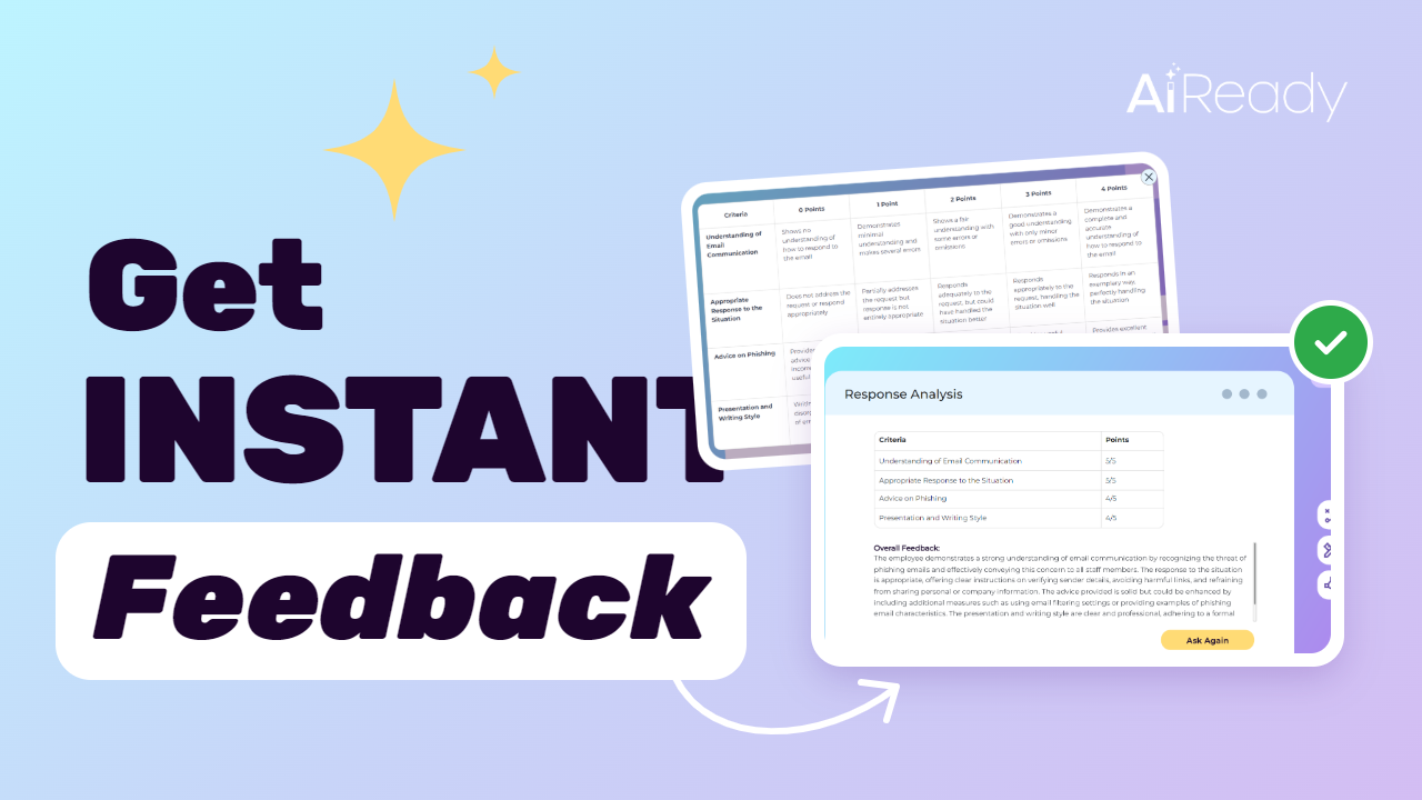 Rubric-Driven Feedback